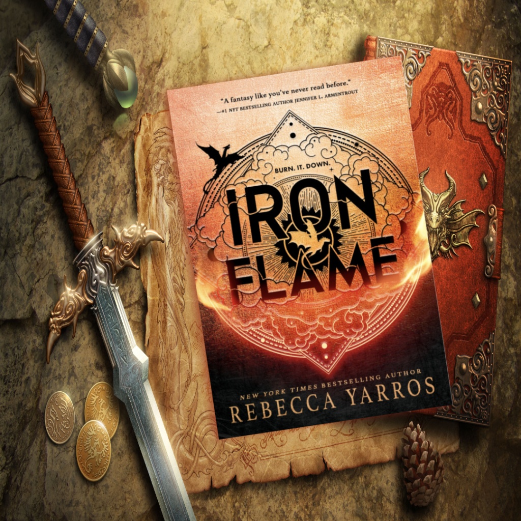 Book Review: Iron Flame by Rebecca Yarros #IronFlame #FourthWing  #RebeccaYarros #fantasy #dystopian – Bonnie Reads and Writes